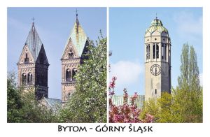 Bytom - Upper Silesia. Churches