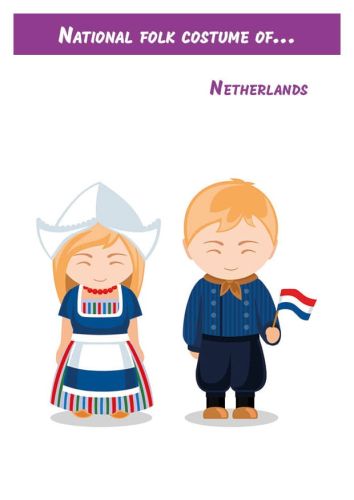 National folk costume of...Netherlands