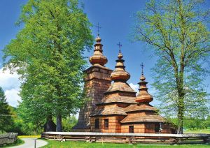 Wooden church in Kwiatoń