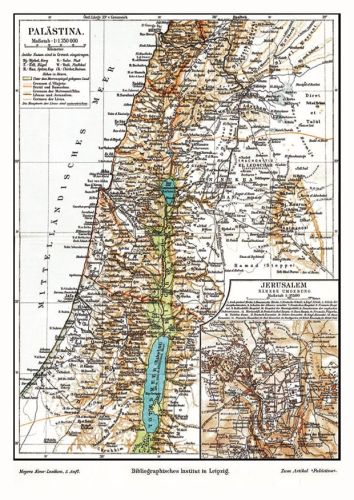 Map of Palestine