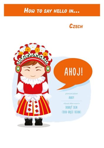 How to say hello in... Czech