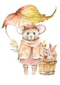 Mouse in a sweater