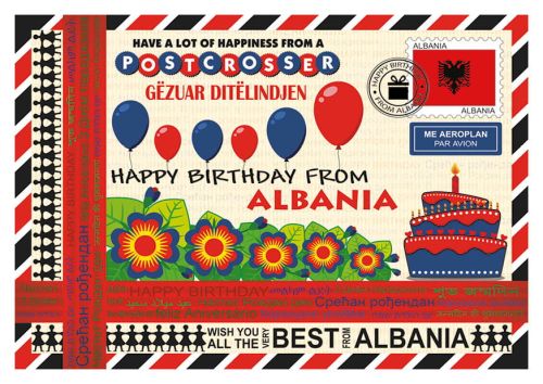 Happy Birthday from... Albania