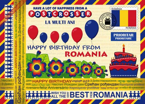 Happy Birthday from... Romania