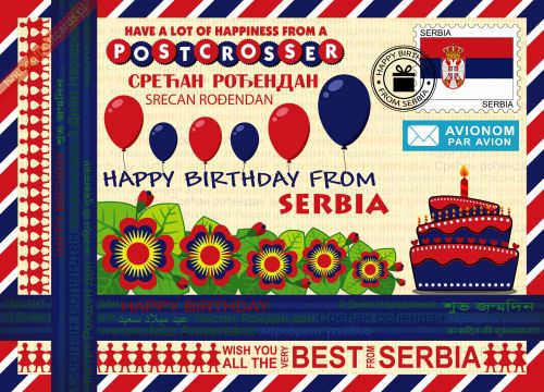 Happy Birthday from... Serbia