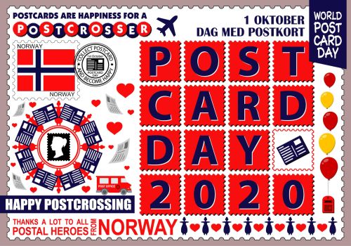 World Postcard Day - Norway