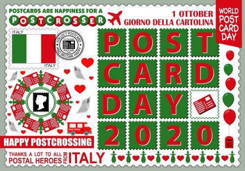 World Postcard Day - Italy