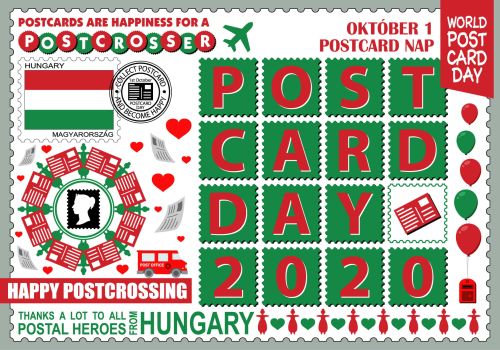 World Postcard Day - Hungary