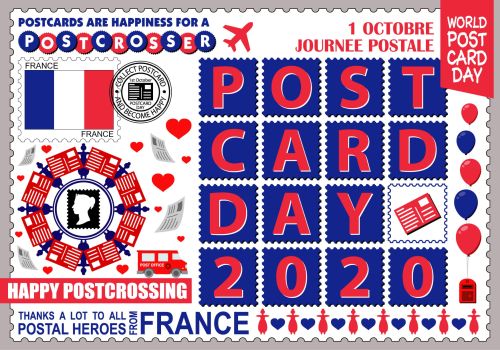 World Postcard Day - France