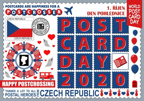 World Postcard Day - Czech Republic