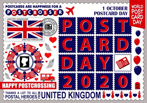 World Postcard Day - United Kingdom