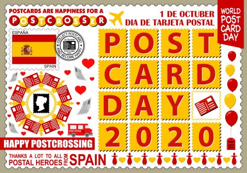 World Postcard Day - Spain