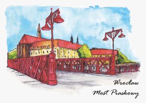 Wrocław - Piaskowy Bridge
