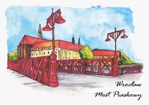 Wrocław - Piaskowy Bridge