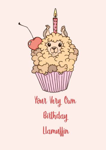 Birthday Llamuffin