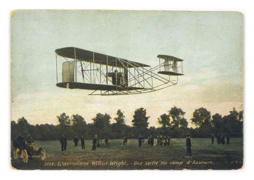 Wilbur Wright at Auvours