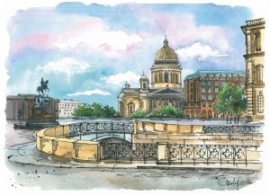 Morning in St. Petersburg