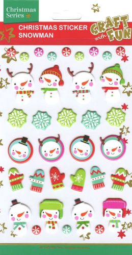 Stickers: Snowman