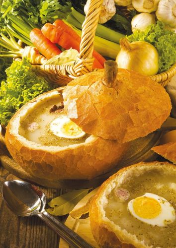 Polish soups: Sour Rye Soup