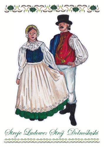 Folk costumes: Dolnośląski
