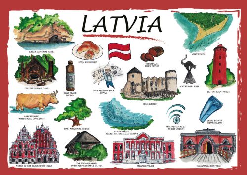 Countries of the World: Latvia
