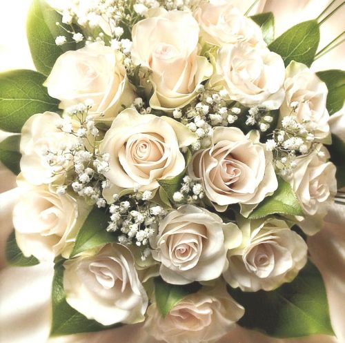 Folded card - Flowers