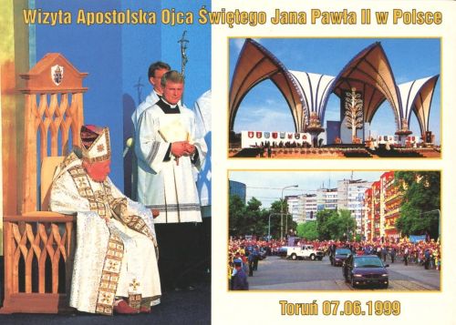 Pilgrimage of John Paul II - Toruń