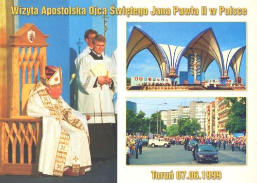Pilgrimage of John Paul II - Toruń