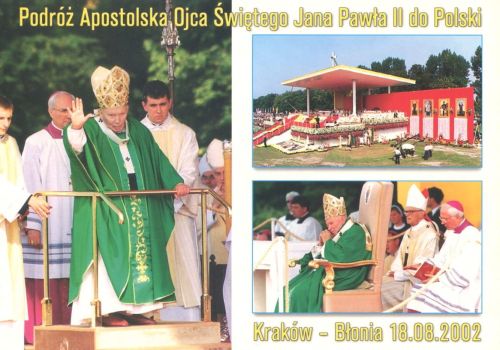 Pilgrimage of John Paul II - Kraków - Błonia