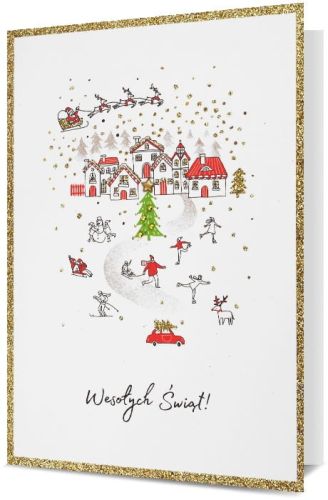 Folded card - Christmas