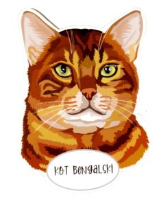 Magnet: Bengal Cat