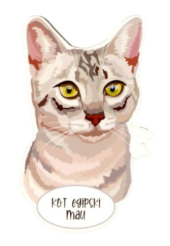 Magnet: Egyptian Mau Cat