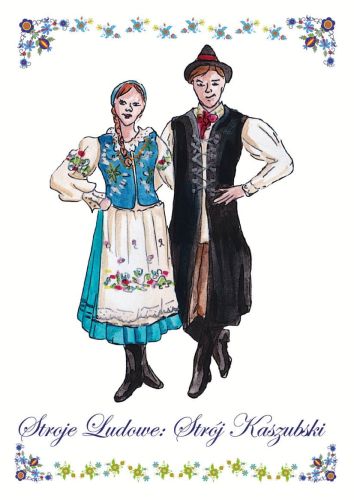 Folk costumes: Kaszubski