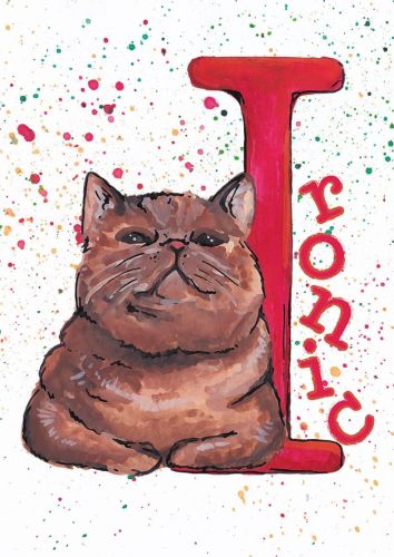 Cat alphabet - I
