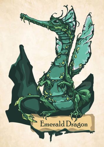 Emerald dragon