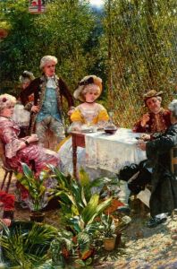 Gierymski Aleksander - In the arbour
