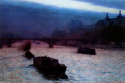 Gierymski Aleksander - Evening on the Seine