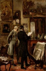 Gierymski Aleksander - In the paintes`s atelier