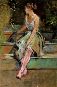 Malczewski Jacek - Study of a girl