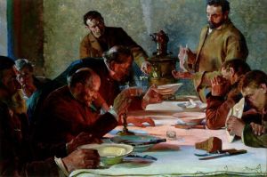 Malczewski Jacek - Christmas Eve in Siberia