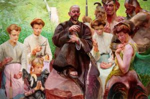 Malczewski Jacek - Saint Francis