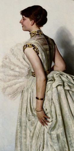 Malczewski Jacek - Portrait of the Fiancee