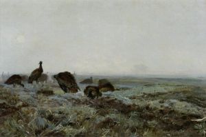 Chełmoński Józef - Bustards