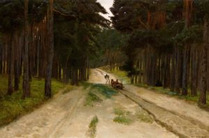Chełmoński Józef - Forest Truck