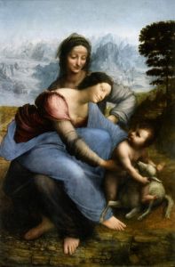 Da Vinci Leonardo - The Virgin and Child with Saint Anne