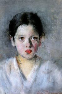 Boznańska Olga - Pensive Girl