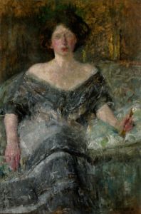 Boznańska Olga - Portrait of Eliza Krauze
