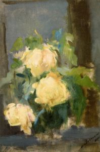 Boznańska Olga - Golden Roses
