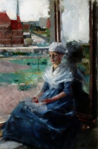 Boznańska Olga - Breton Woman