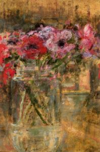 Boznańska Olga - Flowers - Anemones